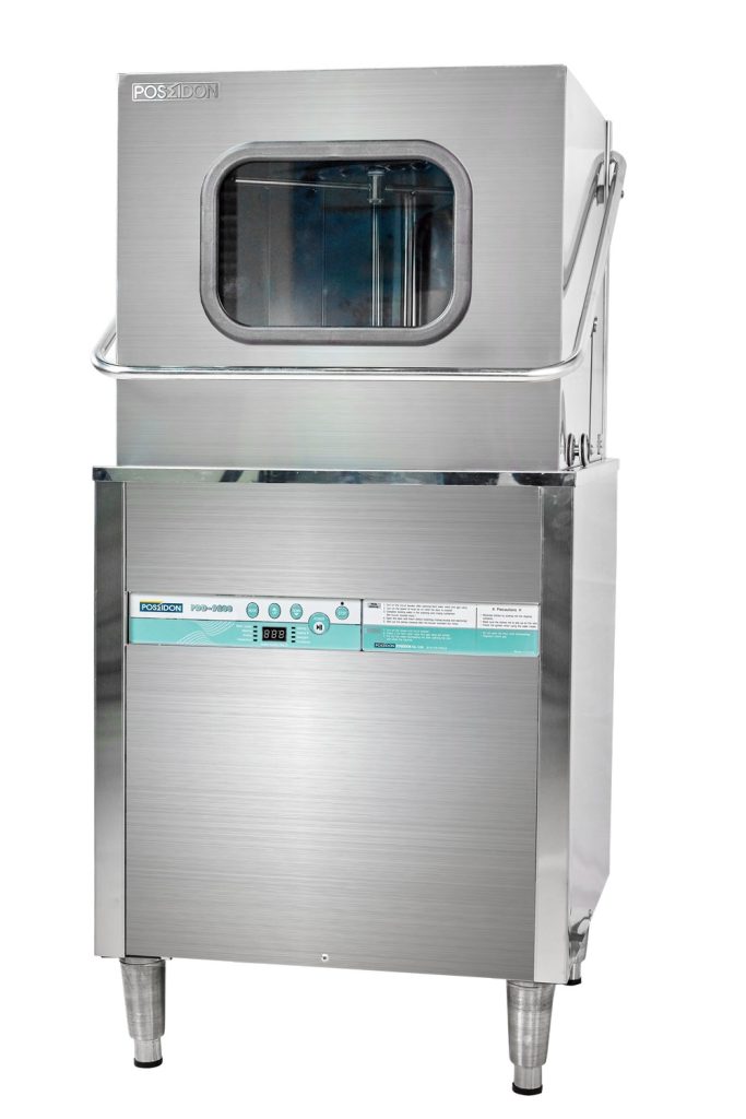 Máy Rửa Bát Công Nghiệp Cửa Sập