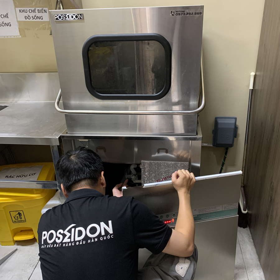 Sửa chữa máy rửa bát Poseidon