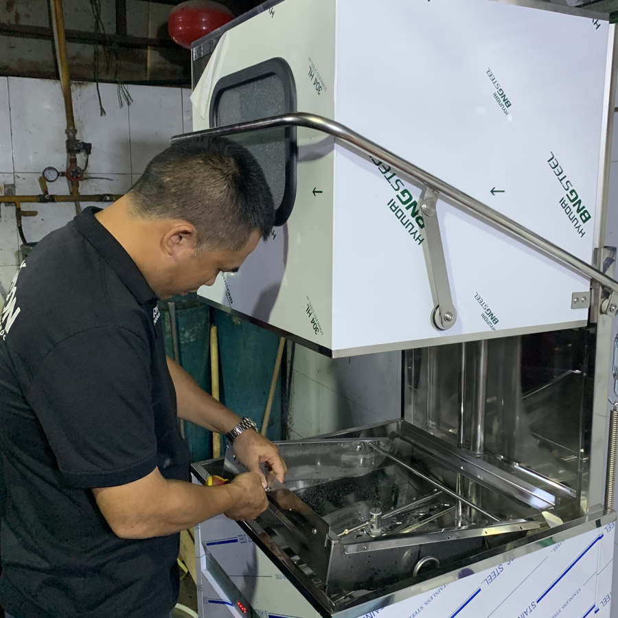 Hướng dẫn lắp đặt & vận hành máy rửa bát PDD-9300